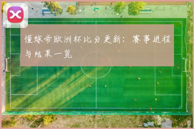 懂球帝欧洲杯比分更新：赛事进程与结果一览